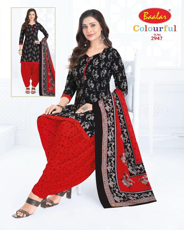 Baalar colourful vol-29 kalamkari dress material wholesale bangalore